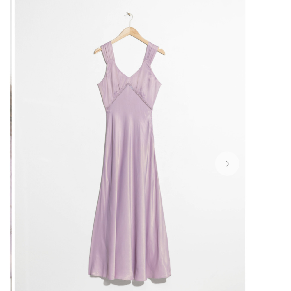 & OTHER STORIES Satin Maxi Dress